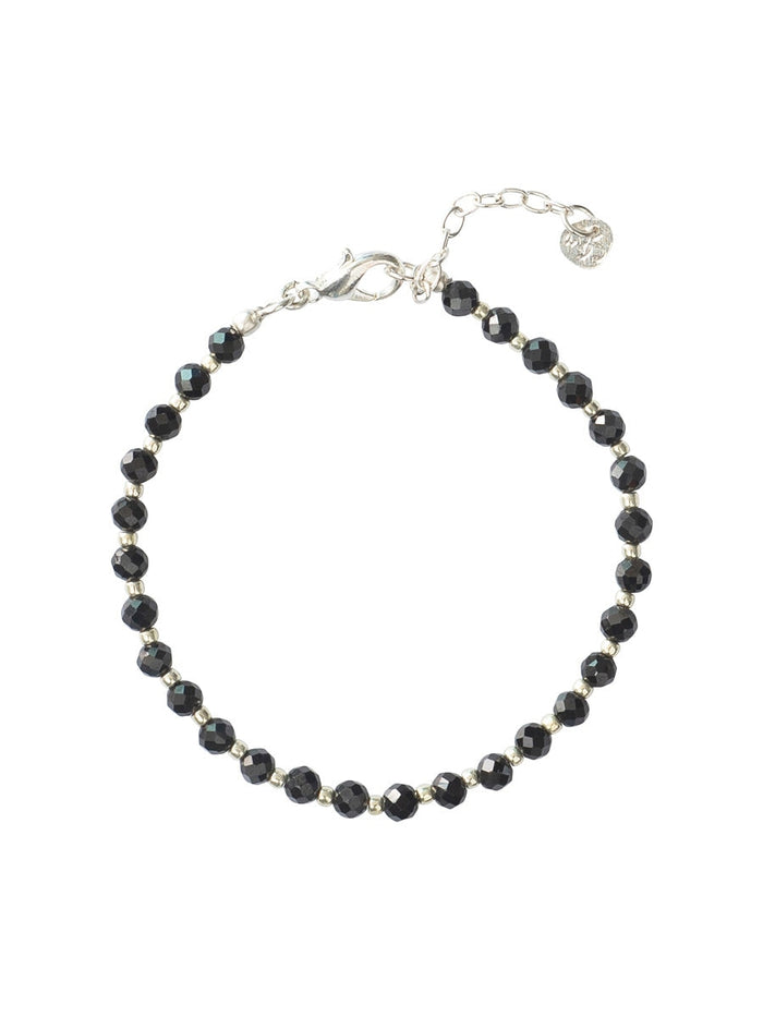 A Beautiful Story Energy Silver Bracelet Black Onyx