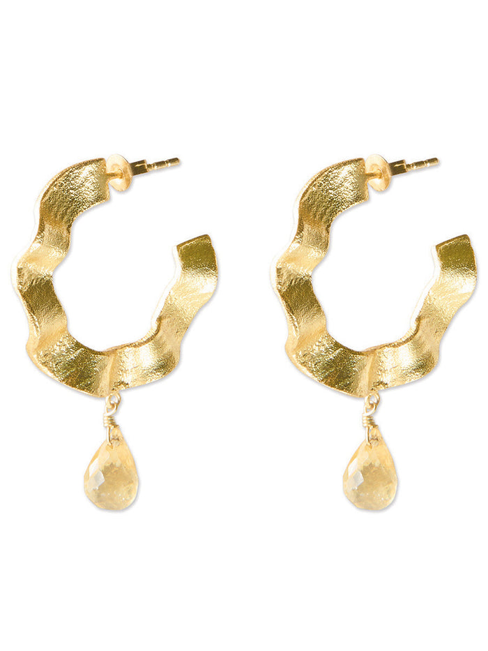 AMBITIOUS gold earrings