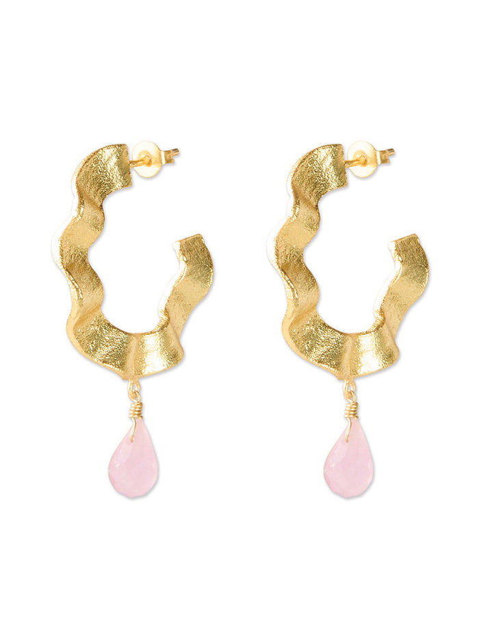 AMBITIOUS gold earrings