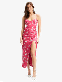 Bardot Amika Midi Mekko Pinkki