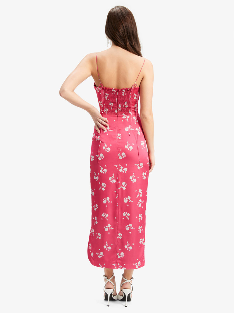 Bardot Amika Midi Mekko Pinkki