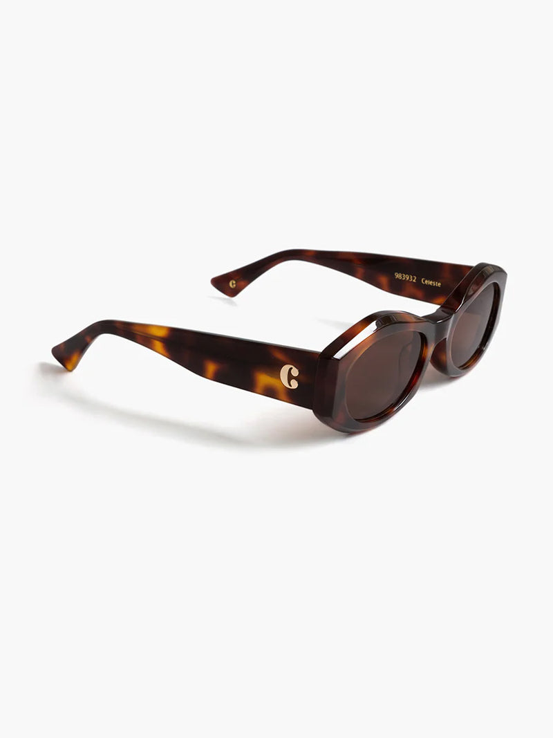 Corlin Celeste Tortoise Brown Cat Eye Aurinkolasit Ruskea