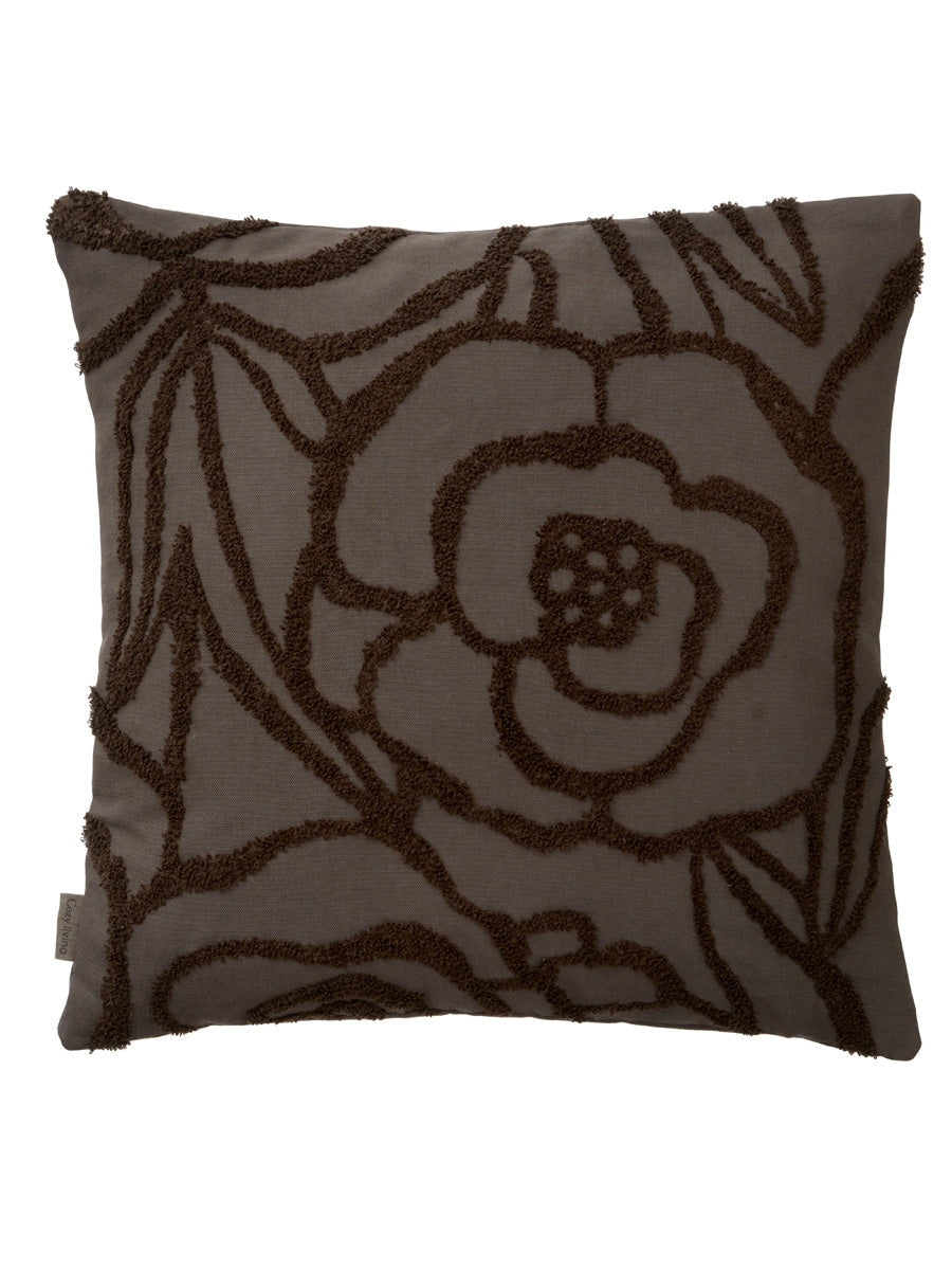 Cozy Living Mio Tufted Cushion Cover Black Olive