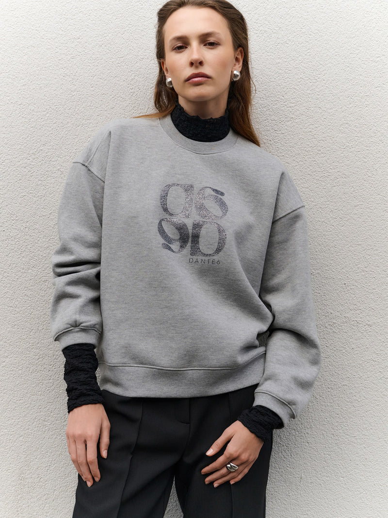 MONOGRAM heathergrey sweater