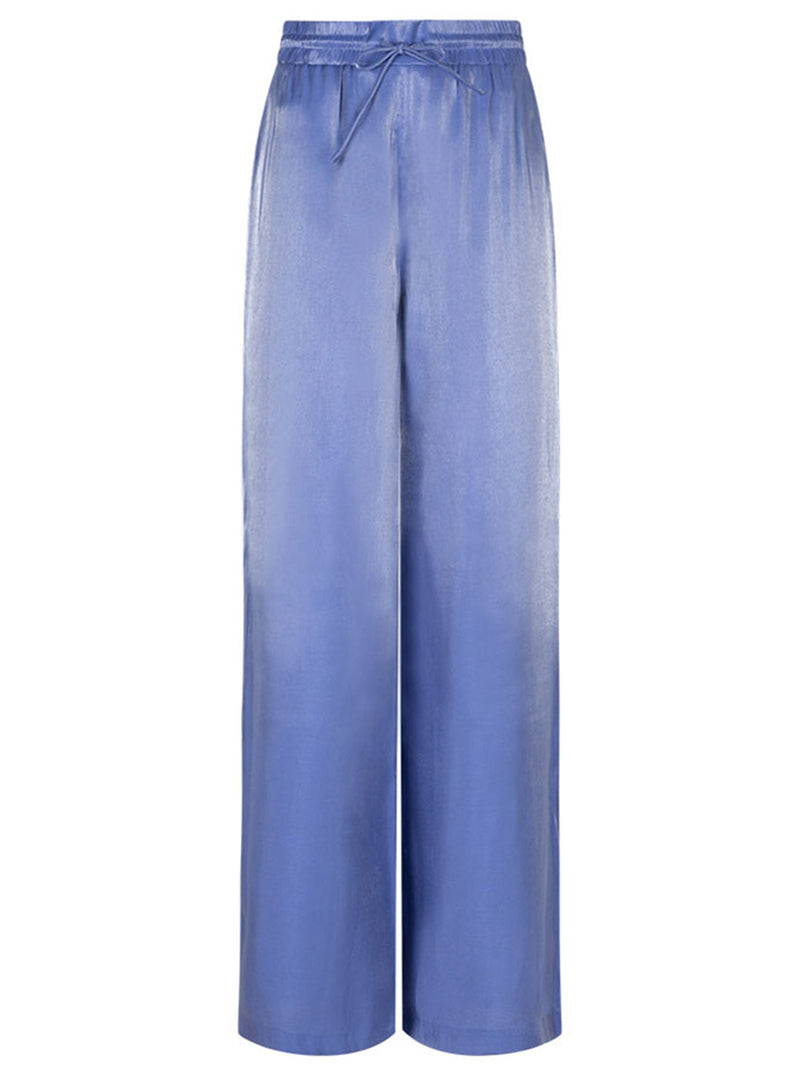 SOIR shimmer wide leg pants