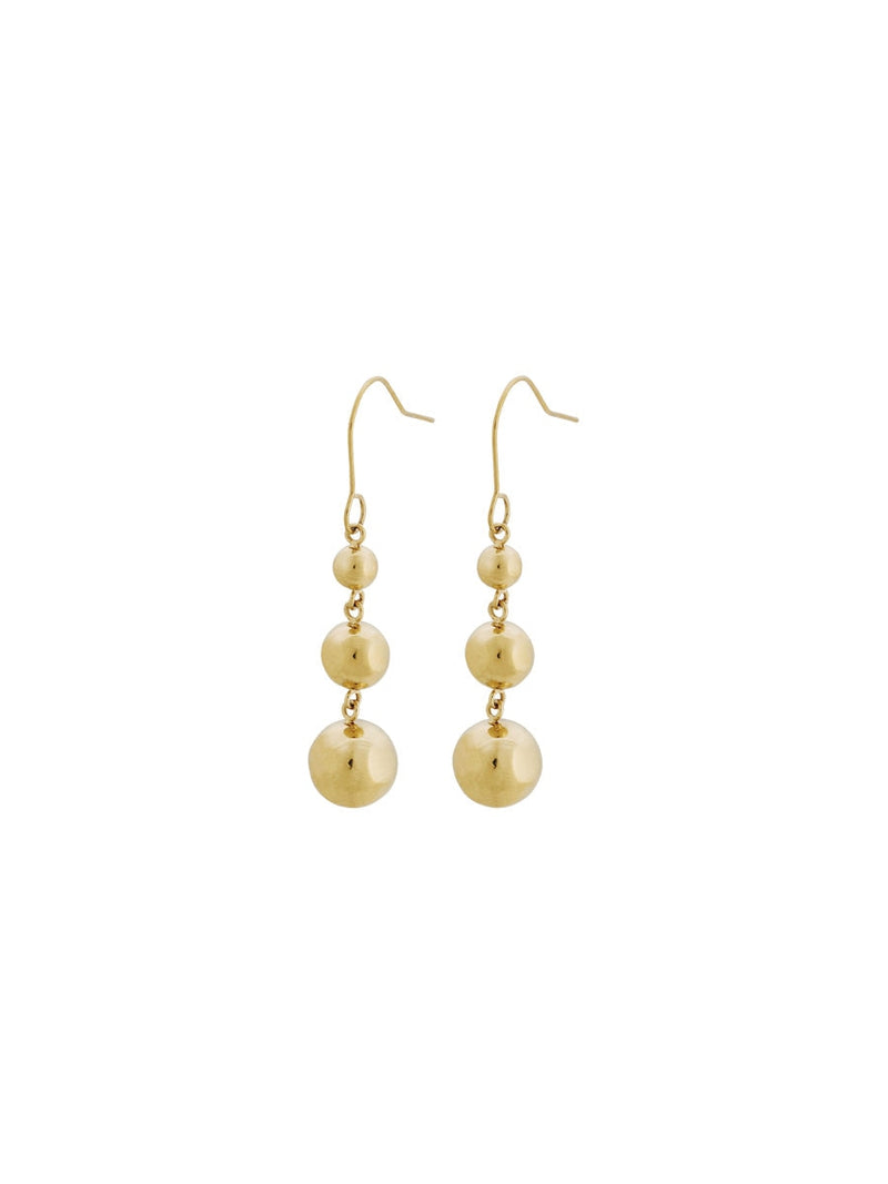 Edblad Bead Earrings Gold