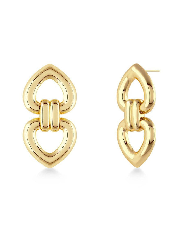 Edblad Beverly Studs Duo Gold