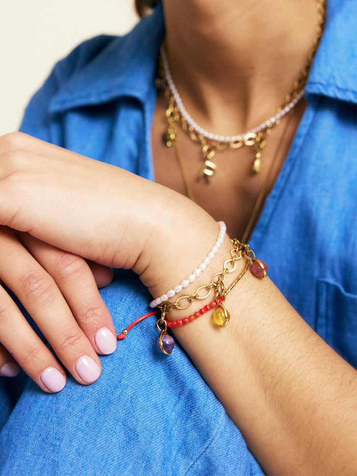 CABO bracelet pearl gold