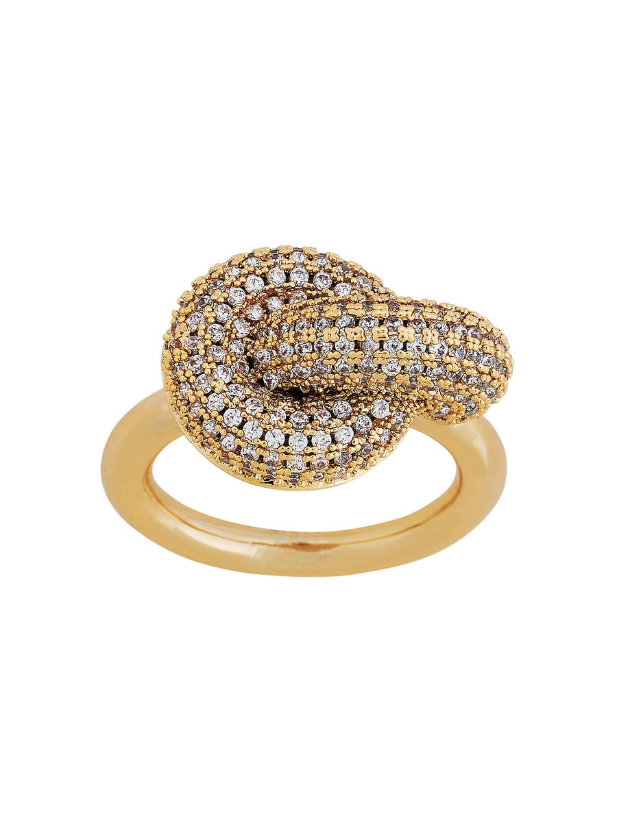 Edblad Redondo Sparkle Ring Gold