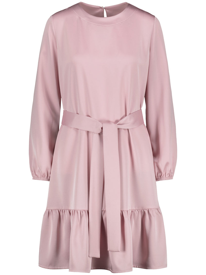 Gauhar Helsinki Frill Dress Rose Vaaleanpunainen