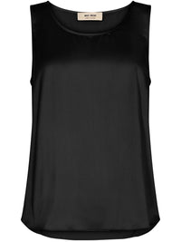 Mos Mosh Astrid Silk Tank Top Black