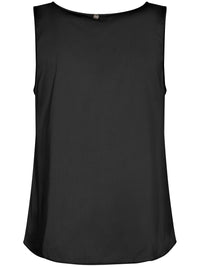 Mos Mosh Astrid Silk Tank Top Black