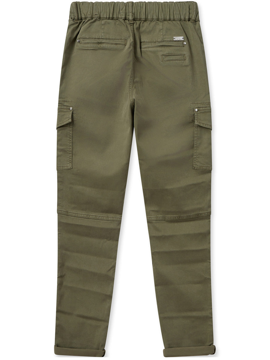 Mos Mosh Gilles Timaf Pant Burn Olive Cargohousu Khaki