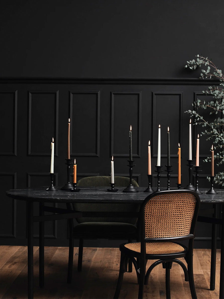 Nordal Candle tall Dark green