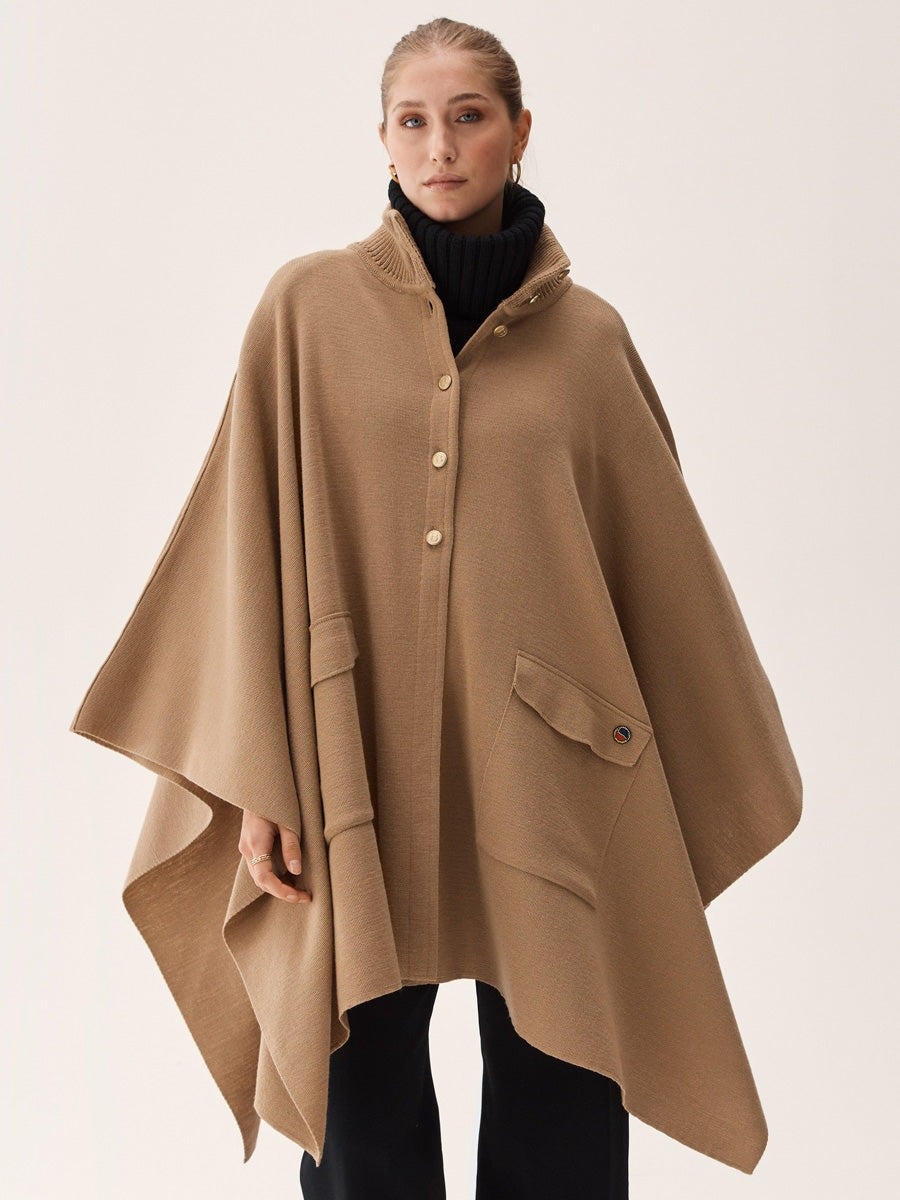 Busnel Adora Poncho Toffee