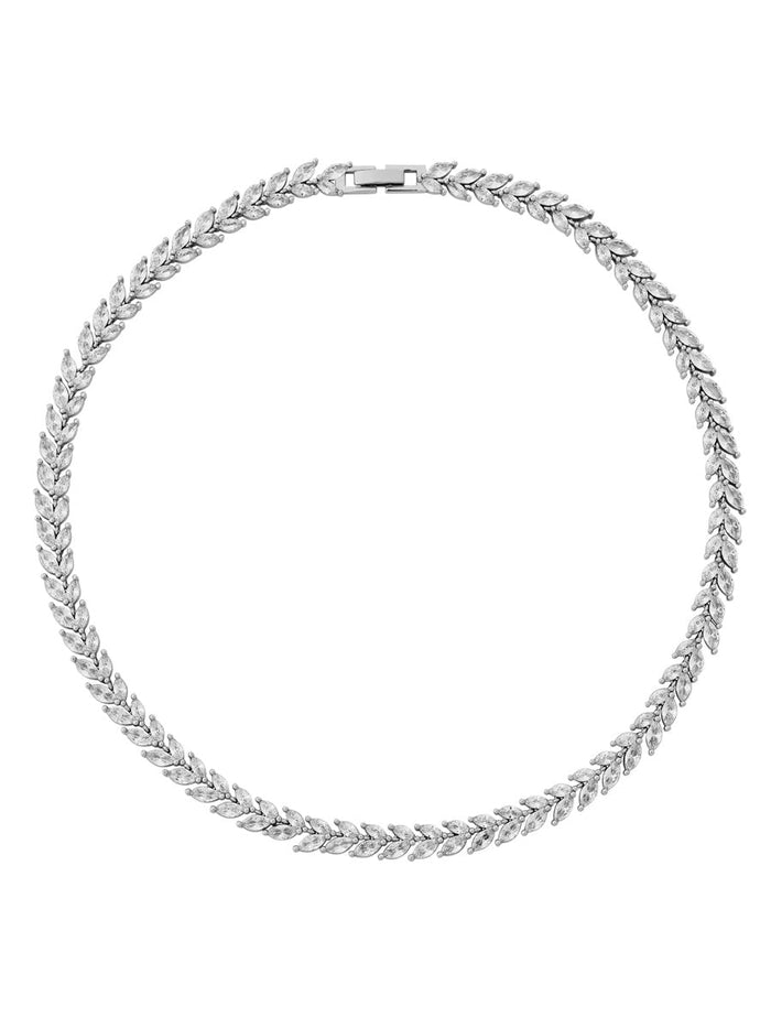 Edblad Laurel Necklace Rhodium