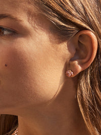 Edblad Laurel Studs Pink Gold