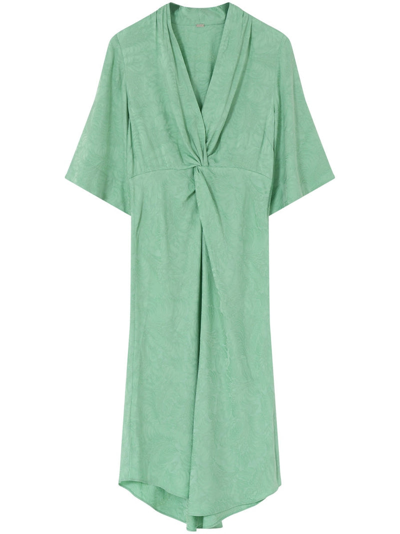 Gustav Denmark Brianna Bias Cut Dress Green