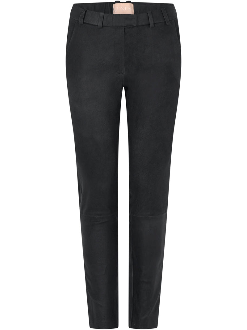 Gustav GENNY stretch leather pants black