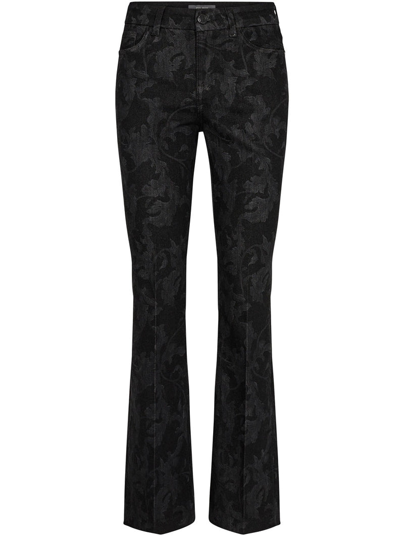 Mos Mosh ALLI fleur flare jeans black