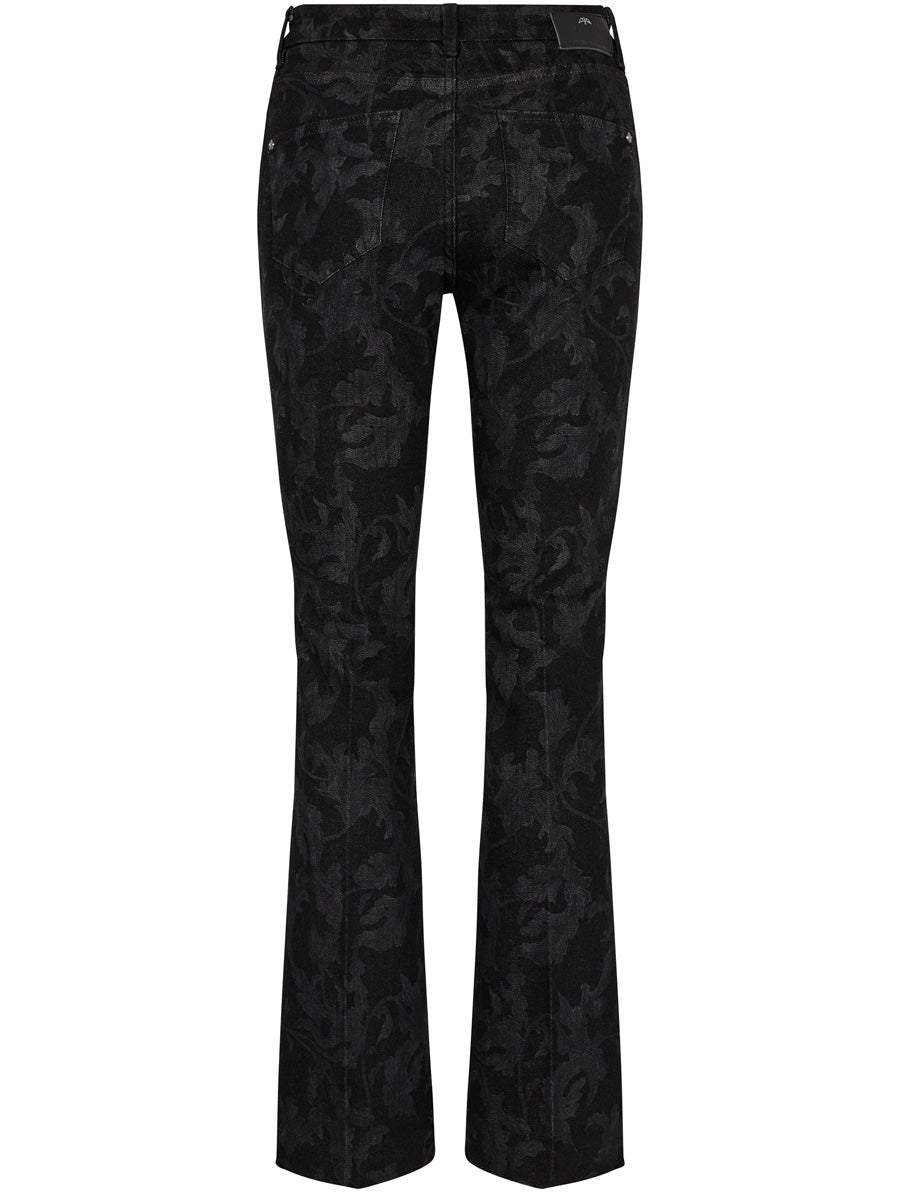 Mos Mosh ALLI fleur flare jeans black