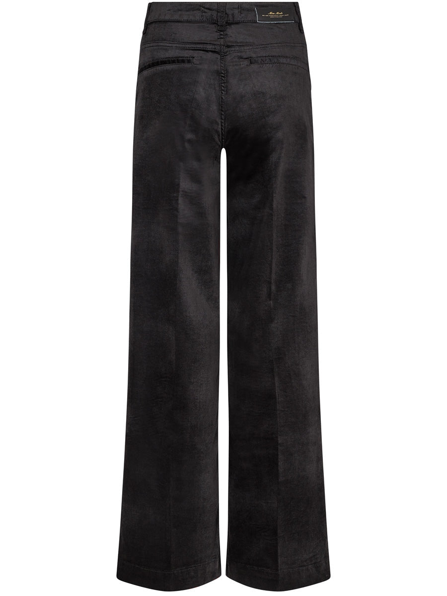 Mos Mosh Colette Velvet Pant Black