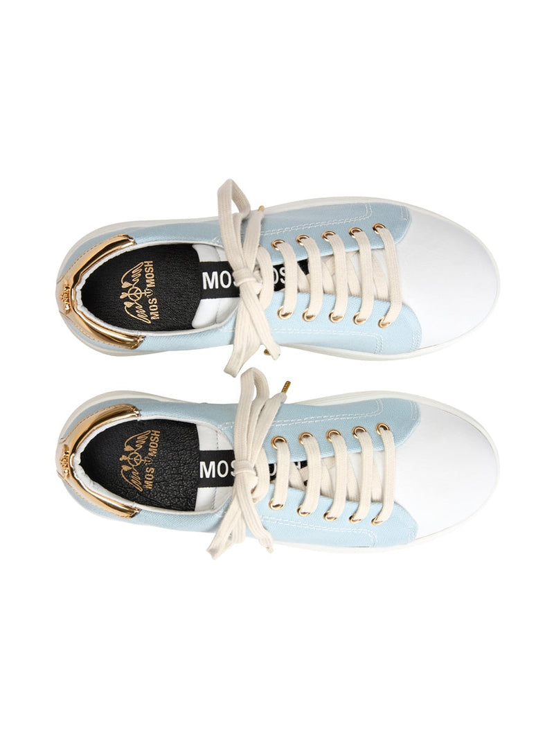 Mos Mosh MM Copenhagen canvas sneaker Clear sky