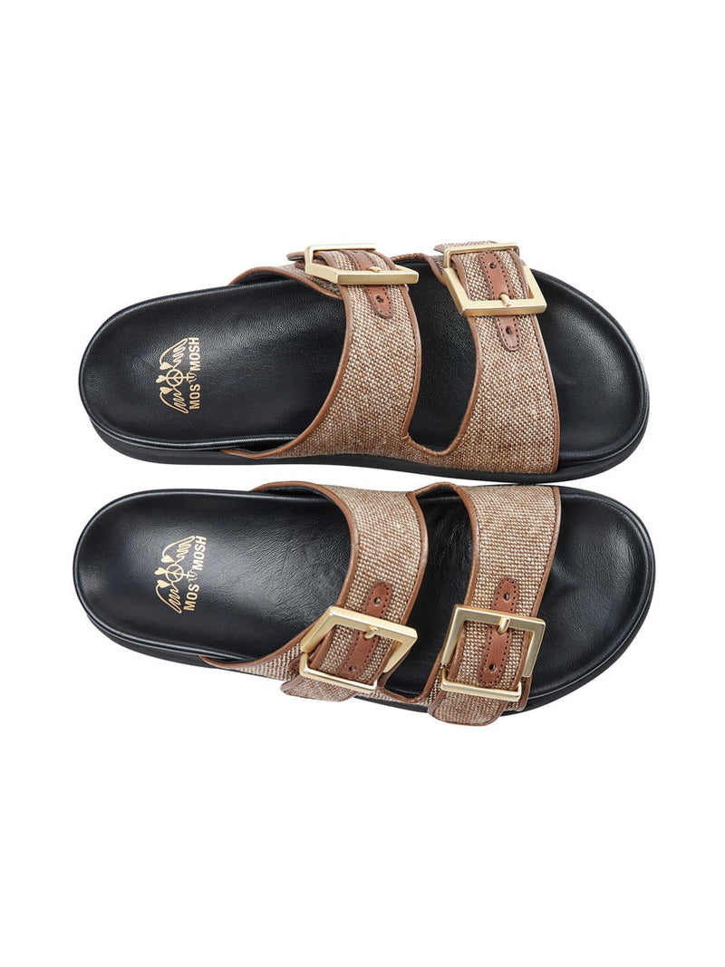 Mos Mosh MM Seattle canvas sandal Brown