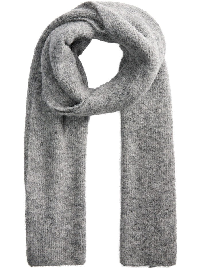 Mos Mosh THORA scarf grey melange